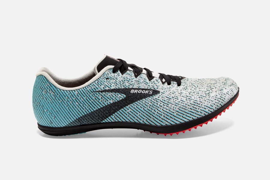 Brooks Mach 19 Spikeless Spikes Shoes Mens - Grey/Black - IGUYW-9052